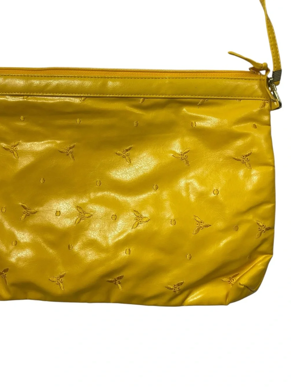Vintage Yellow Floral Purse 80s Shoulder Bag Granny Boho Summer Cottagecore